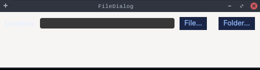FileDialog
