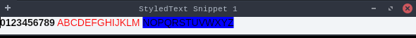 StyledText