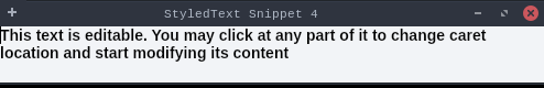 StyledText
